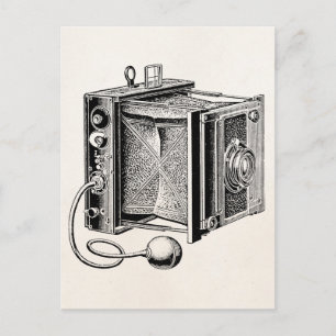 camera - Antiek fotografie Briefkaart