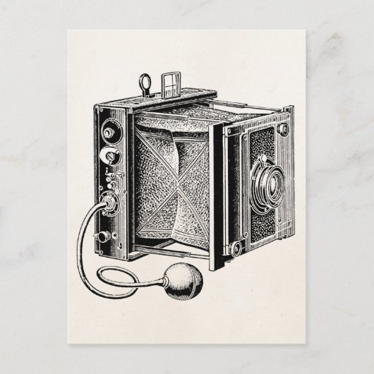  camera - Antiek fotografie Briefkaart (Voorkant)