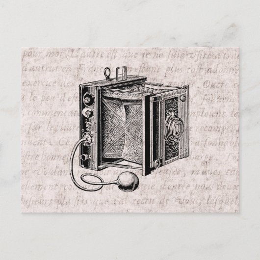  camera - Antiek fotografie Briefkaart (Voorkant)