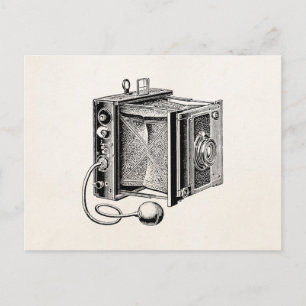 camera - Antiek fotografie Briefkaart