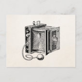  camera - Antiek fotografie Briefkaart (Voorkant)