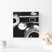 camera-Argus C3-klok Vierkante Klok (Huis)