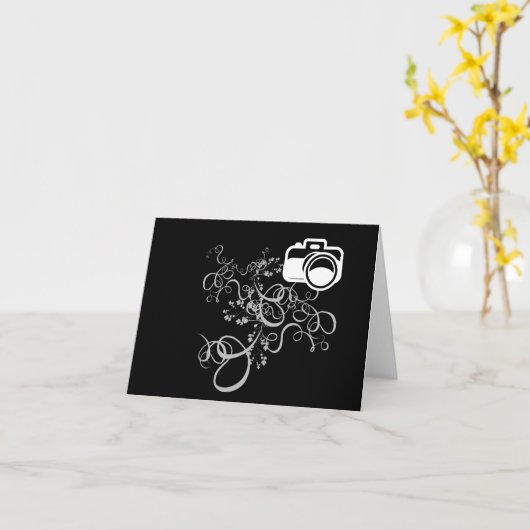 Camera Art. Kaart (Gele Bloem)