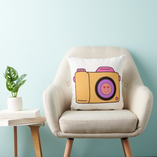 Camera Art. Kussen (Stoel)