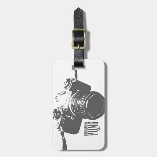  camera bagagelabel (Voorkant verticaal)