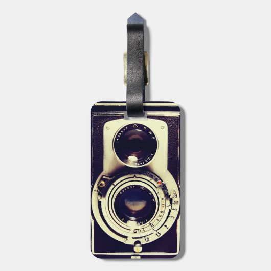 camera bagagelabel (Achterkant verticaal)