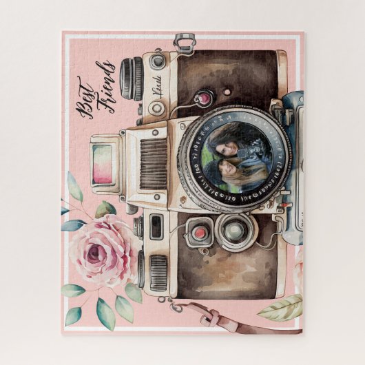 camera Beste vrienden Foto Legpuzzel (Verticaal)