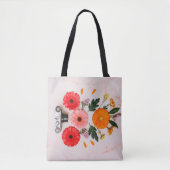 Camera & Blooms Tas (Voorkant)