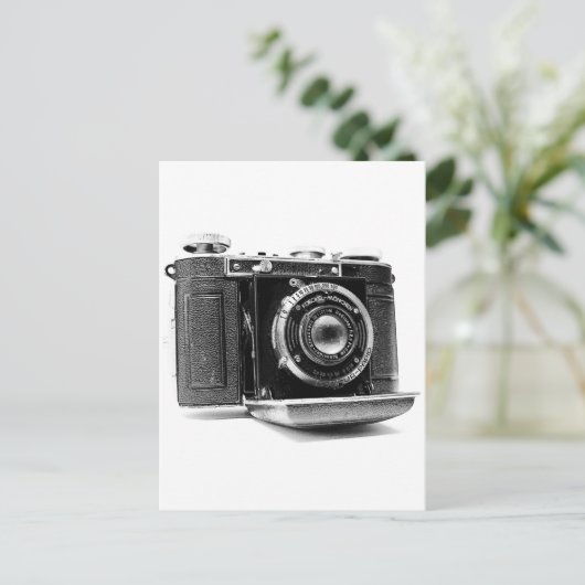  camera briefkaart (Staand voorkant)