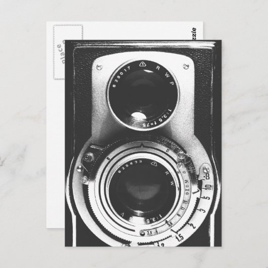  camera briefkaart (Voorkant / Achterkant)