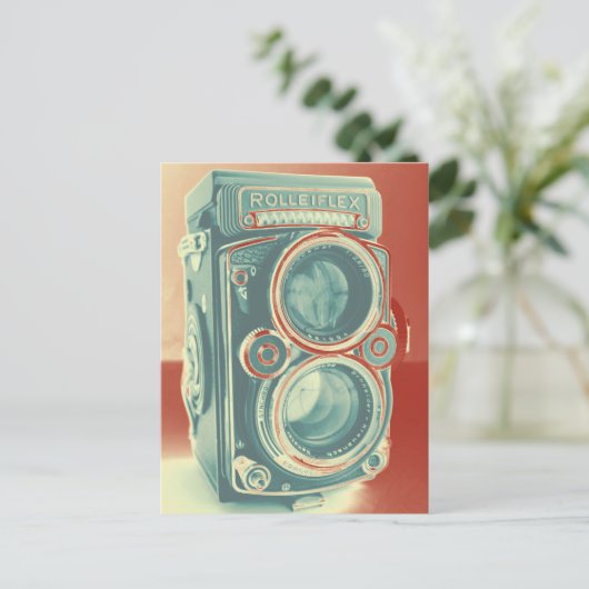 camera briefkaart (Staand voorkant)