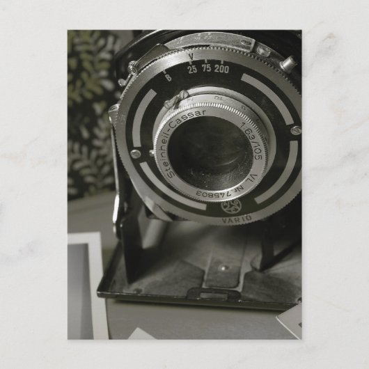  camera briefkaart (Voorkant)