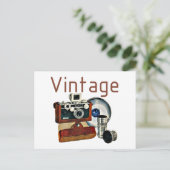 camera briefkaart (Staand voorkant)