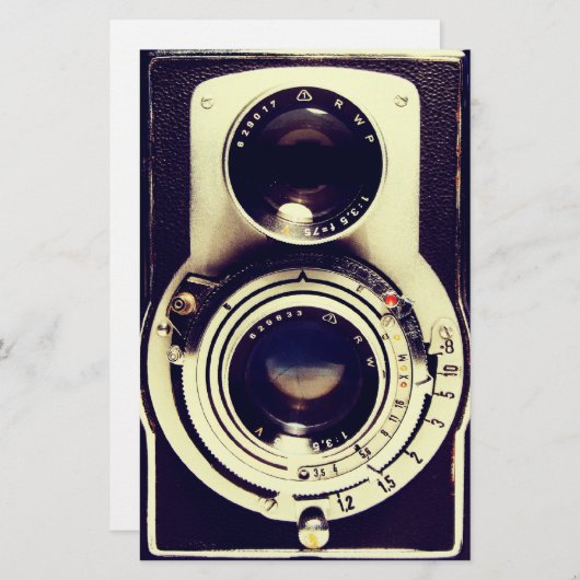  camera briefpapier (Voorkant / Achterkant)