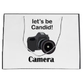 Camera Candid Fotograaf Groot Cadeauzakje (Voorkant)
