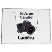 Camera Candid Fotograaf Groot Cadeauzakje (Achterkant)