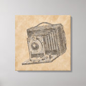 camera canvas afdruk (Voorkant)