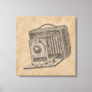 camera canvas afdruk