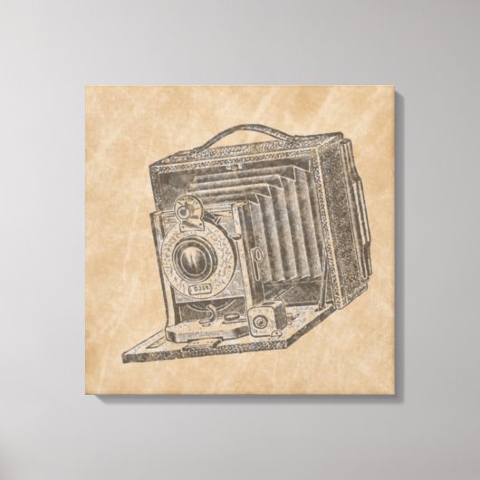 camera canvas afdruk (Voorkant)