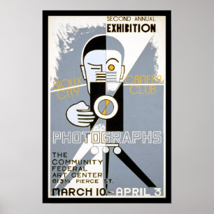 Camera Club, 1939.  fotografie Poster