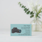Camera Design Visitekaartje (Staand voorkant)