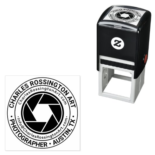 Camera Diafragma Bedrijfsnaam Locatie URL E-mail Zelfinktende Stempel (In situ)