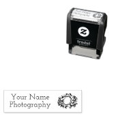 Camera Doodle Photography Business Marketing Zelfinktende Stempel (In situ)