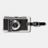 CAMERA Duitse camera door V Bagagelabel (Voorkant horizontaal)