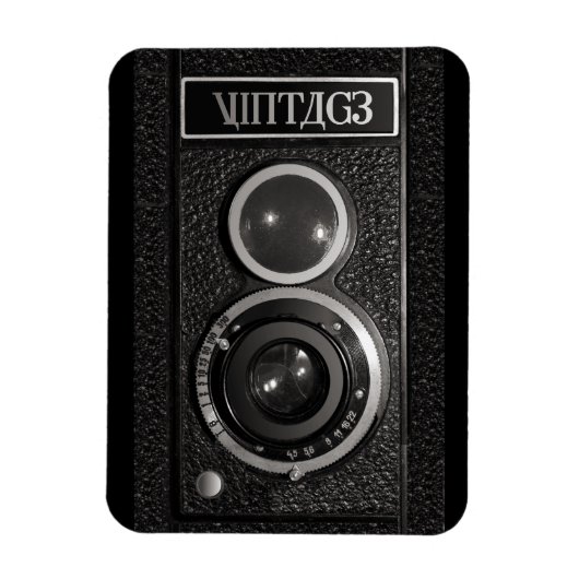  camera-effect op flexibele magneet (Verticaal)