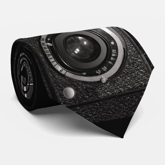  camera-effect op neecktie stropdas (Opgerold)