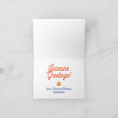 Camera Elektronische Winkel Kerstmis Wenskaart Kaart (Binnen)