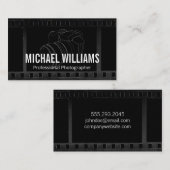 Camera en film visitekaartje (Voorkant / Achterkant)