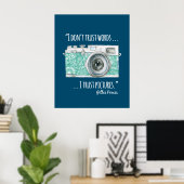  camera en quote poster (Thuiskantoor)