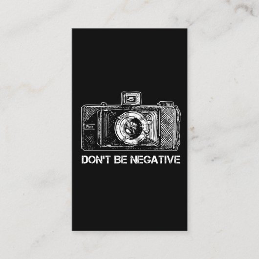 Camera fotograaf cameraman Fotografie Visitekaartje (Voorkant)