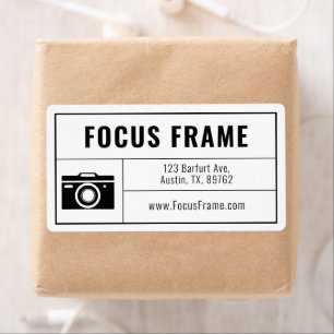 Camera Fotograaf Icon Lens Illustratie Sticker