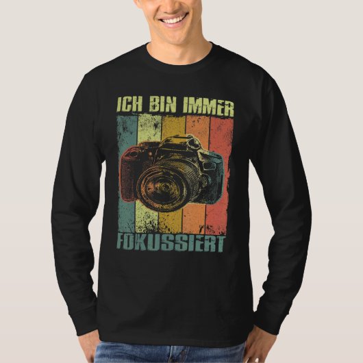 Camera Fotograaf Slr Digitale camera Sayin T-shirt (Voorkant)