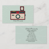  camera-fotograaf visitekaartje (Voorkant / Achterkant)