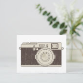 camera fotografie briefkaart (Staand voorkant)
