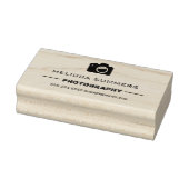 Camera Fotografie - Contactgegevens fotograaf Rubberstempel (Stempel)