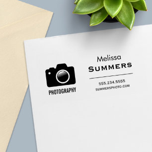 Camera Fotografie - Contactgegevens fotograaf Zelfinktende Stempel