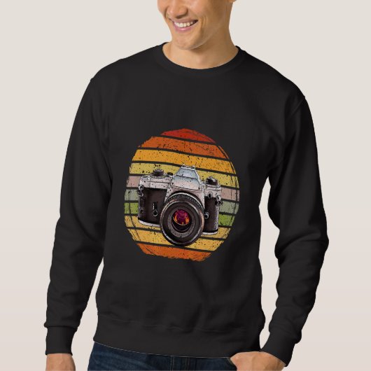 Camera Fotografie Fotograaf Retro  Trui (Voorkant)