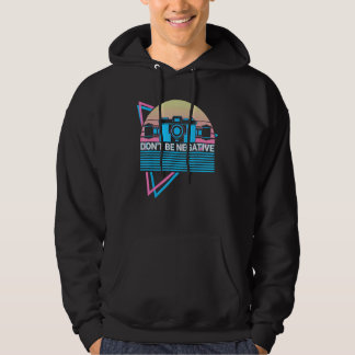 Camera Fotografie Fotograaf Retro Wees Niet Neg Hoodie