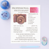  camera, fotografie, fotografe hire flyer (Enkel)