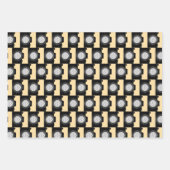 Camera Fotografie Thema Assorted GREY/CREAM/GREEN Inpakpapier Vel (Voorkant 2)