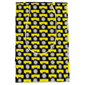 Camera Fotografie Thema Geel Medium Cadeauzakje (Voorkant)