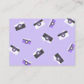 Camera Girl Visitekaartje NEW (Achterkant)