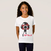 camera glimlach T-Shirt (Voorkant volledig)