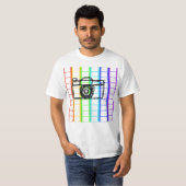  camera grafisch T-shirt (Voorkant volledig)