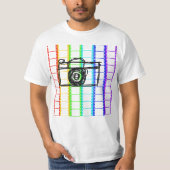  camera grafisch T-shirt (Voorkant)