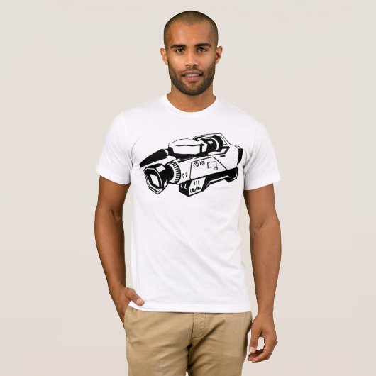 Camera Grafisch T-shirt (Voorkant volledig)